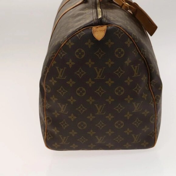 LOUIS VUITTON Monogram Keepall 55 Boston Bag - Picture 4 of 16